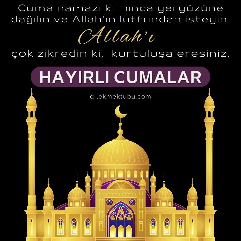 mübarek cuma günü mesajı