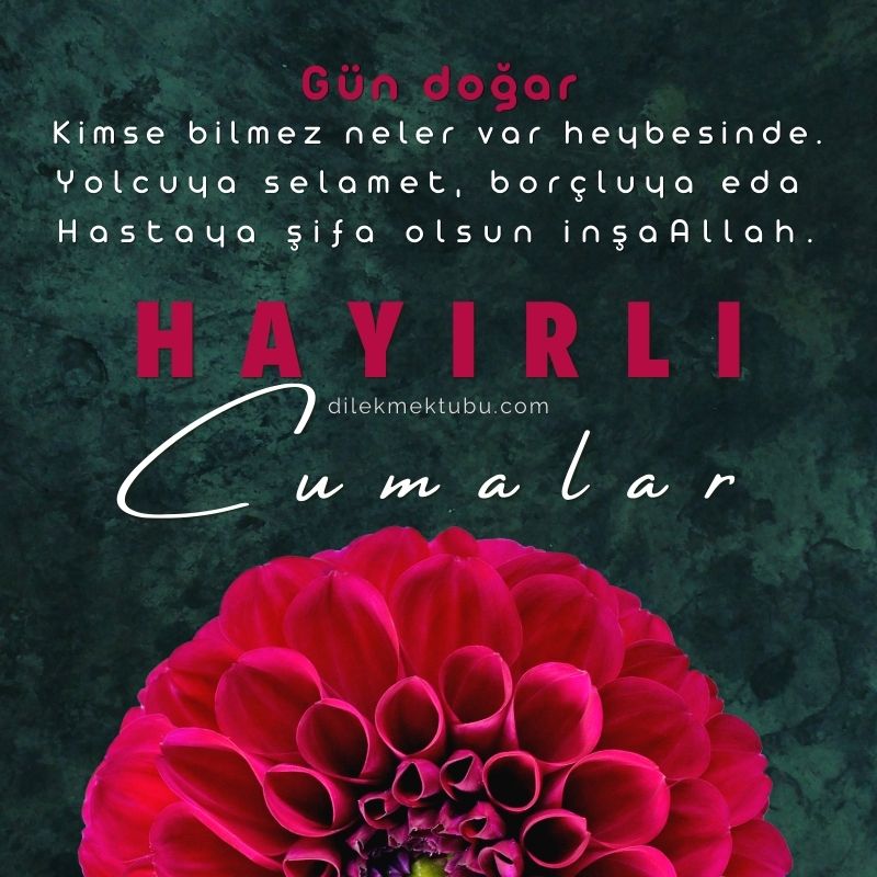 Hayırlı Bereketli Cumalar
