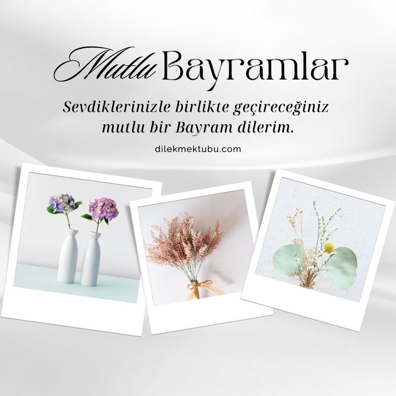 Bayramınız kutlu olsun