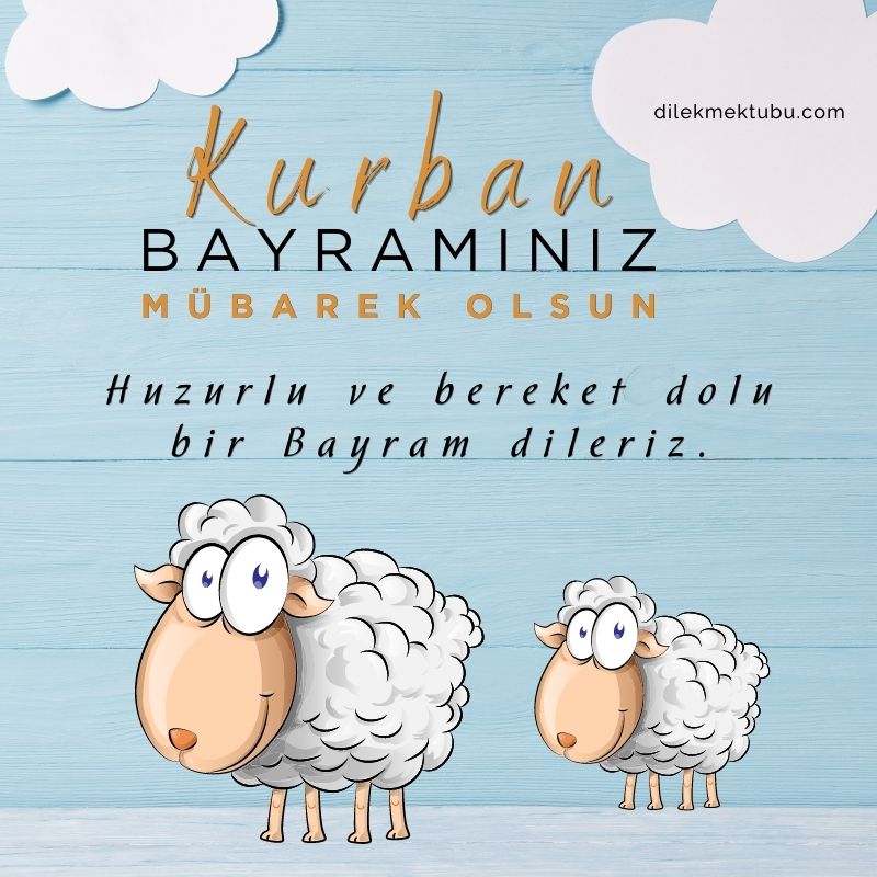 Kurban bayramı kutlama mesajı