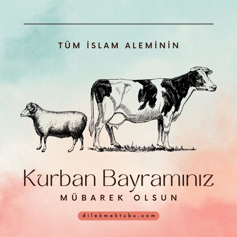 Kurban bayramınız mübarek olsun