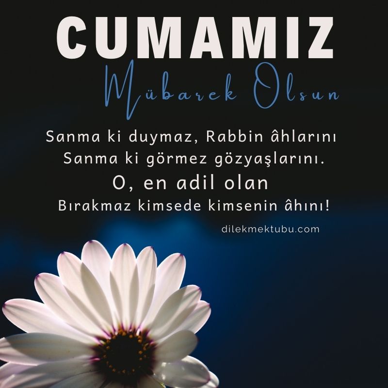 cumamız mübarek olsun