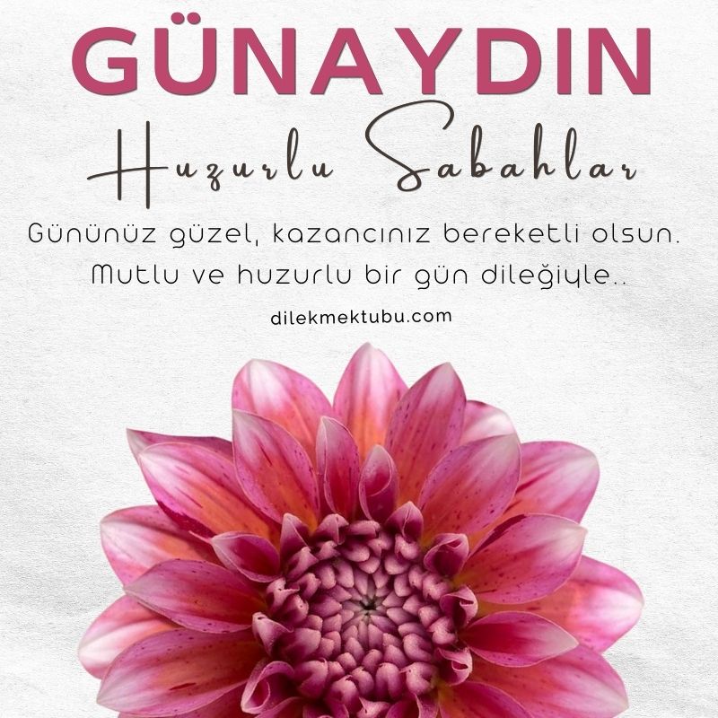 huzurlu sabahlar
