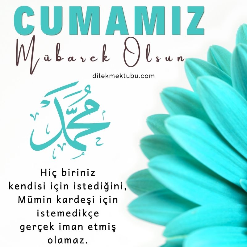 Çiçekli Cuma Mesajları 2023