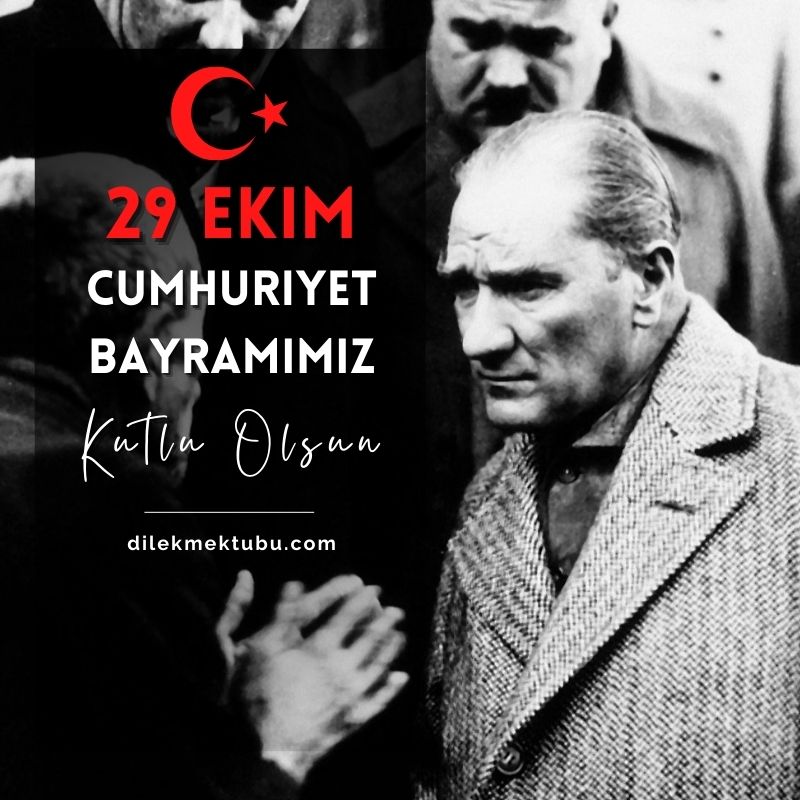 cumhuriyet bayramı kartı