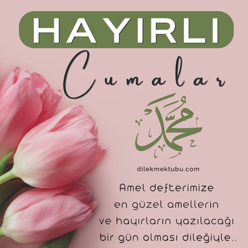 Cumanız mübarek olsun