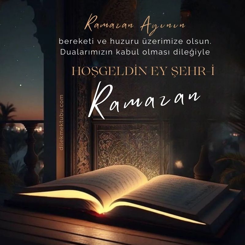 Hayırlı Ramazanlar 2024 Resimli