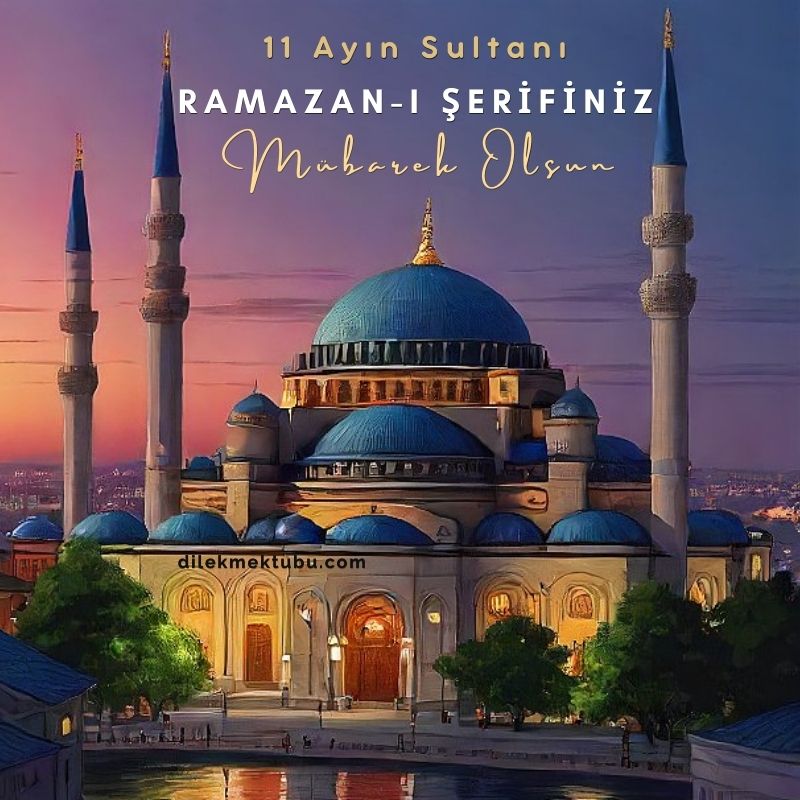 Ramazan kutlama mesajı