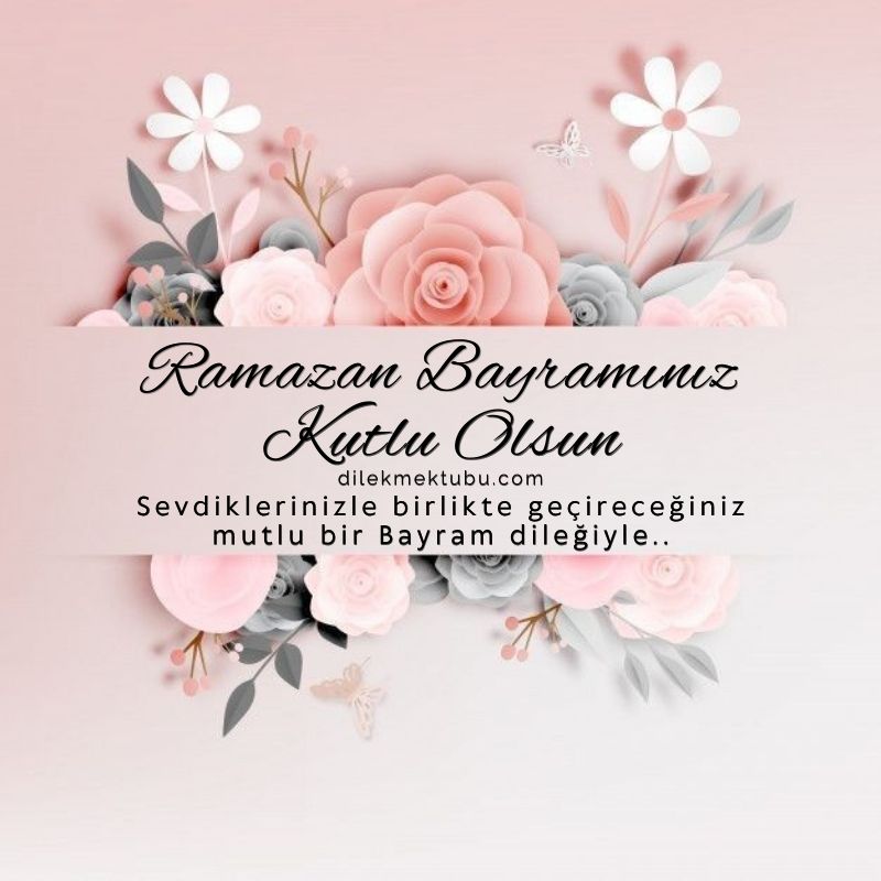 ramazan bayramınız kutlu olsun