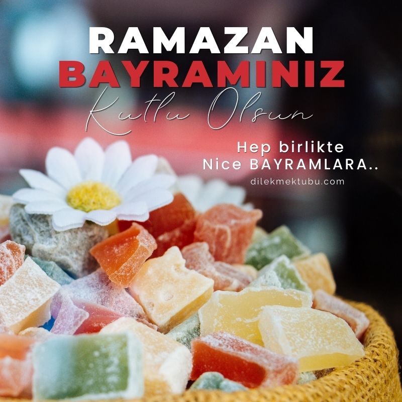 Resimli Ramazan Bayramı Mesajları 2024